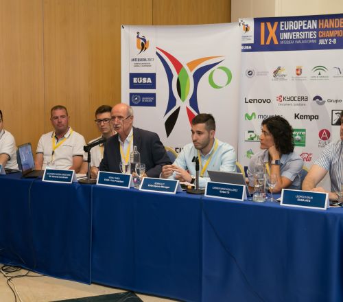 The 9th EUSA Handball 2017’s competition schedule has already been released 