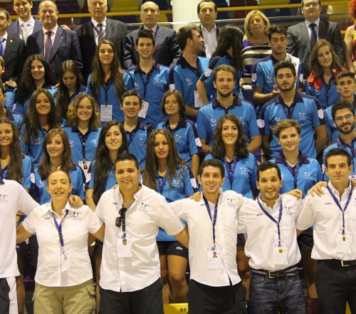 The volunteers for the European Universities Handball Championship are getting ready for the big event!